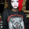 Bat Blood Snack Time Sweatshirt