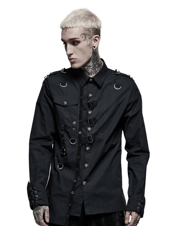Brimstone Cotton Button-Up Shirt