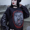 Bat Blood Snack Time Sweatshirt