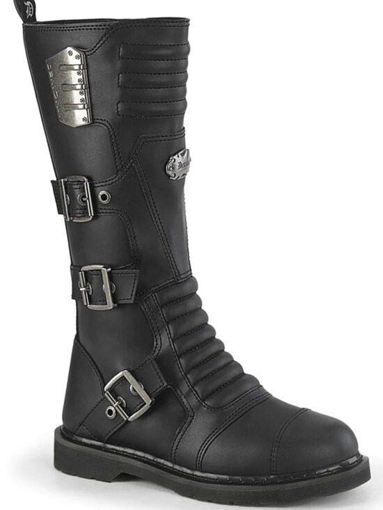 Black Ammo Combat Boots [BOLT405/BVL]
