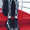 Bleached Bones High Tops [SNEEKER-252 Sneakers]
