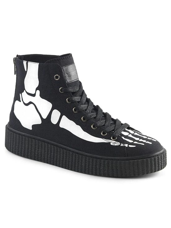 Bleached Bones High Tops [SNEEKER-252 Sneakers]