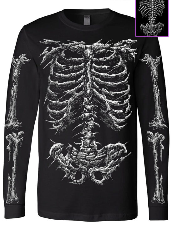 Dead Inside Skeleton T-shirt