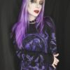Death Raven T-shirt [PURPLE]