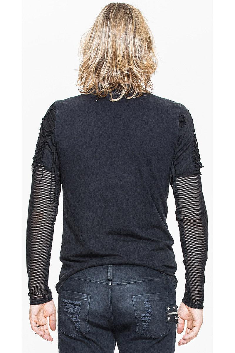 deathtrap-shredded-tattered-top-mens-tops-255225.jpg Deathtrap Shredded Tattered Top