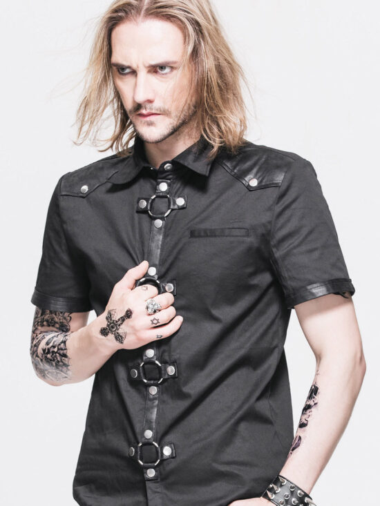 Black Knight Button Down Shirt