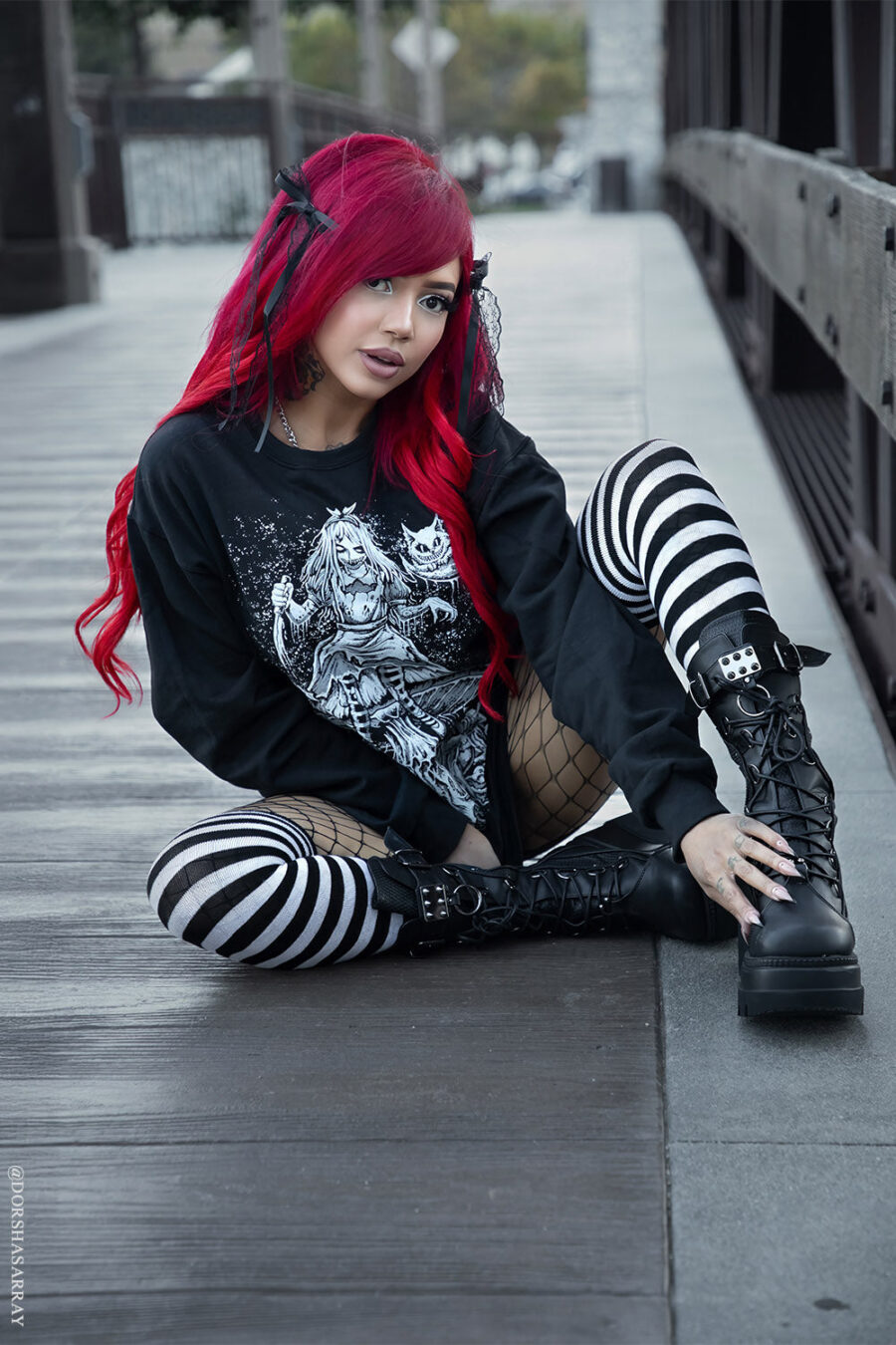 Alice Down The Rabbit Hole Sweatshirt