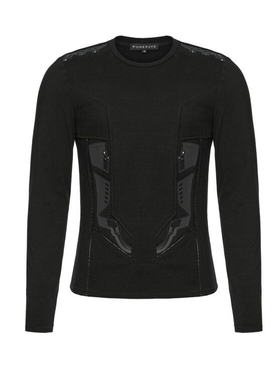 Cyber Techwear Armored Top