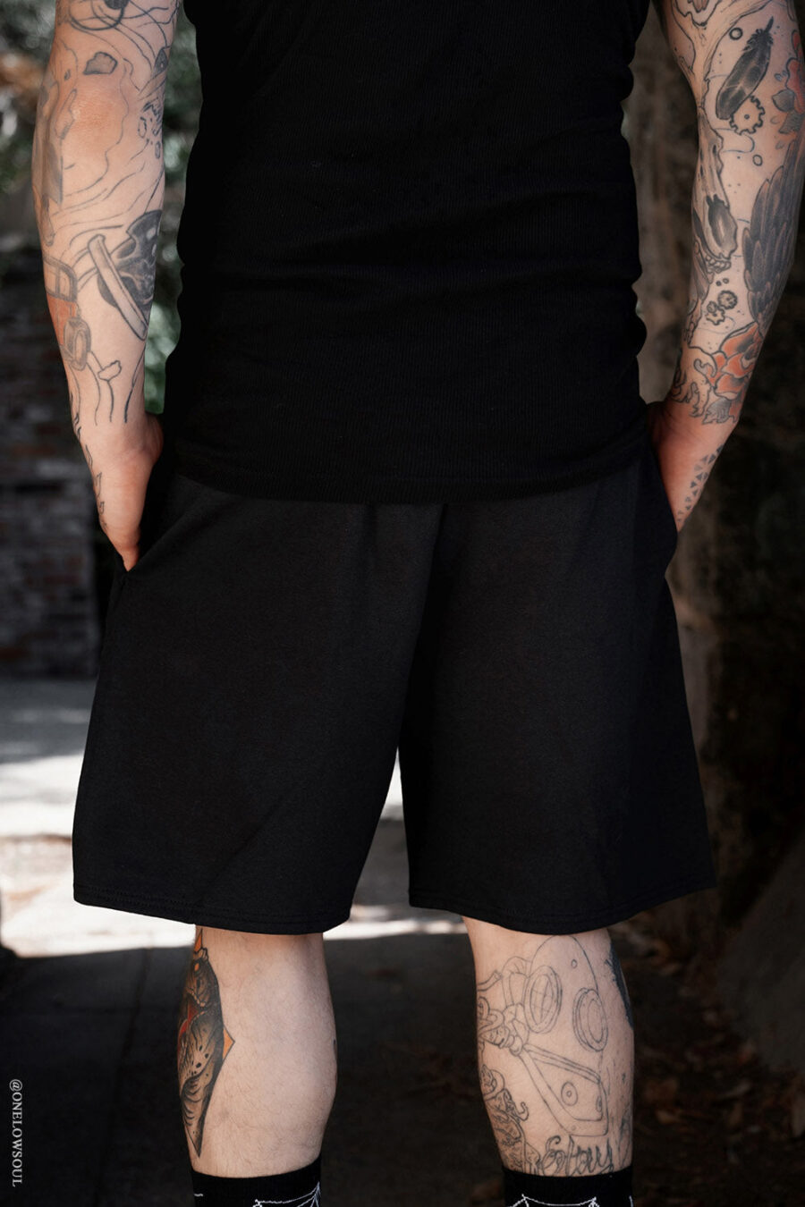 Angel of Death Sweat Shorts [Unisex]