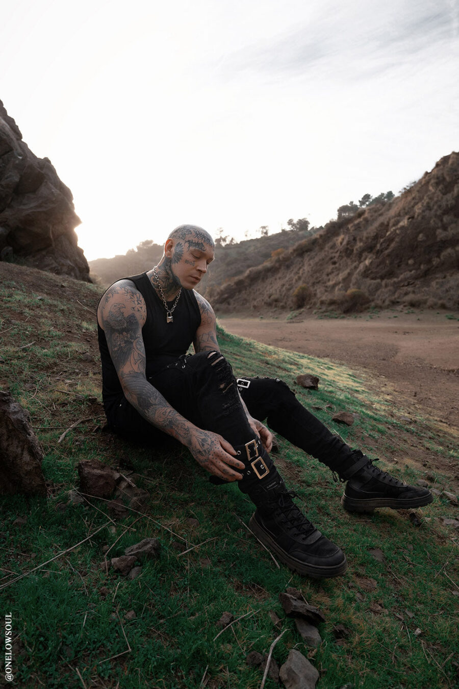 Inquisition Shredded Skinny Jeans