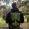 Zombie Rot Skeleton Hoodie [Monster Green]