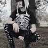 Vampire Bat Joggers [WHITE BATS]