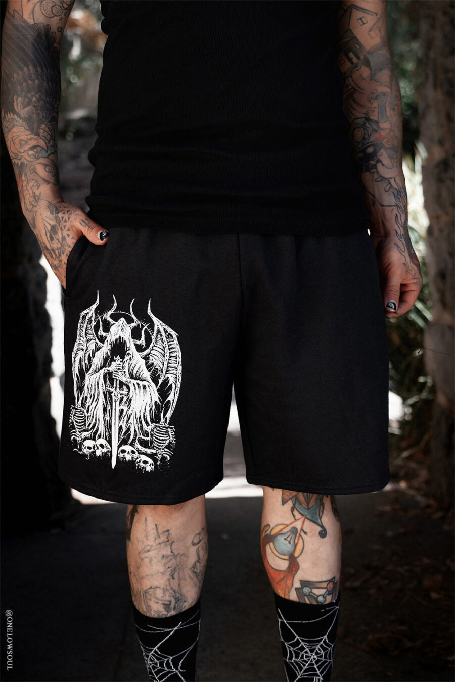 Angel of Death Sweat Shorts [Unisex]