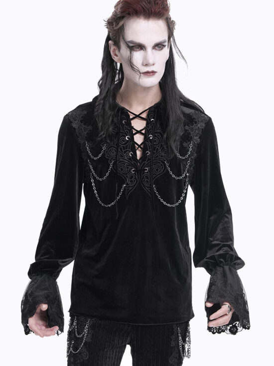 Dark Dungeon Victorian Goth Shirt