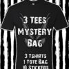 3 T-shirt Mystery Bag